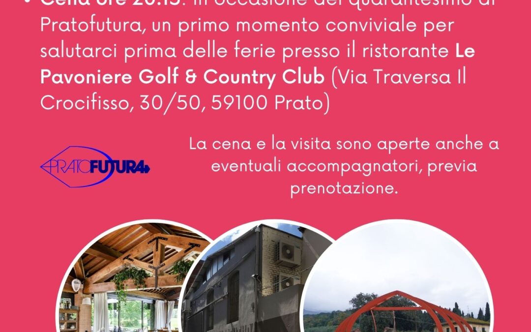 40 anni di Pratofutura